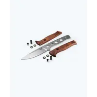 Benchmade Slipridge Fixed, Stabilized Wood Handle, Magnacut Steel