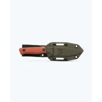 Benchmade Slipridge Fixed, Rust Orange G10 Handle, Magnacut Steel