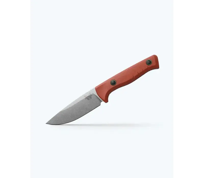 Benchmade Slipridge Fixed, Rust Orange G10 Handle, Magnacut Steel