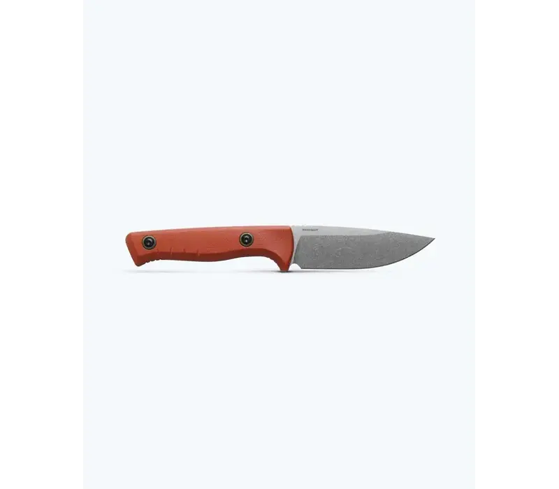 Benchmade Slipridge Fixed, Rust Orange G10 Handle, Magnacut Steel