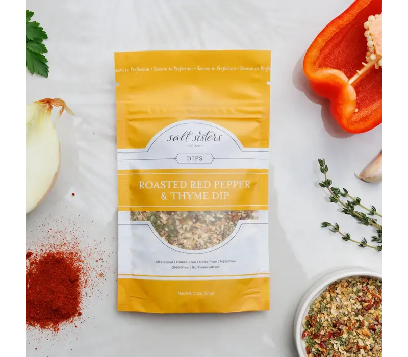 Roasted Red Pepper & Thyme Dip 2 oz