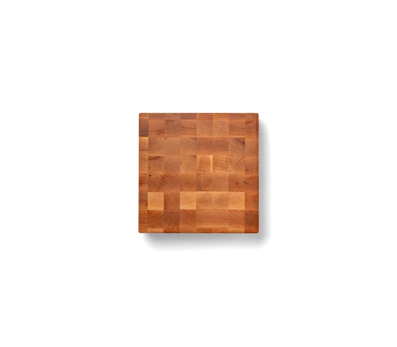 John Boos Maple Square Chopping Block, Reversible, End Grain 12"x12"x3"