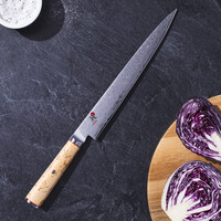 Zwilling MIYABI Birchwood SG2 9" Slicing Knife Damascus