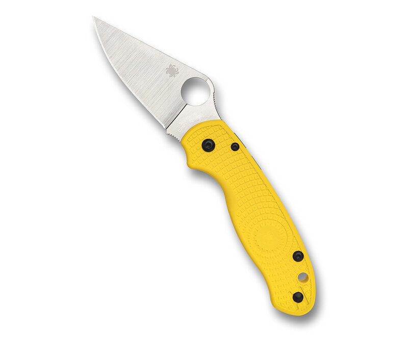Spyderco Para 3 Salt Yellow Lightweight CPM MagnaCut Steel