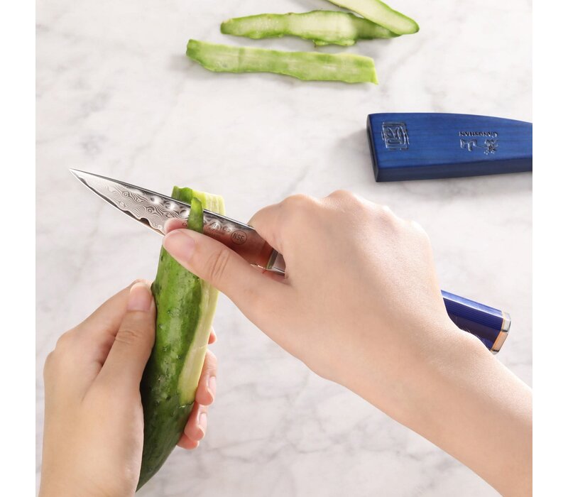 Cangshan, Kita Series 3.5" Paring Knife with Sheath, Damascus