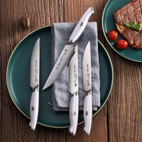 Cangshan, Thomas Keller 4pc Steak Knife Set White