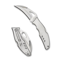 Spyderco, Byrd Crossbill, Stainless Handle, 8Cr13MoV Steel