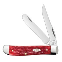 Case Cutlery Mini Trapper Jig Red Bone, Carbon Steel