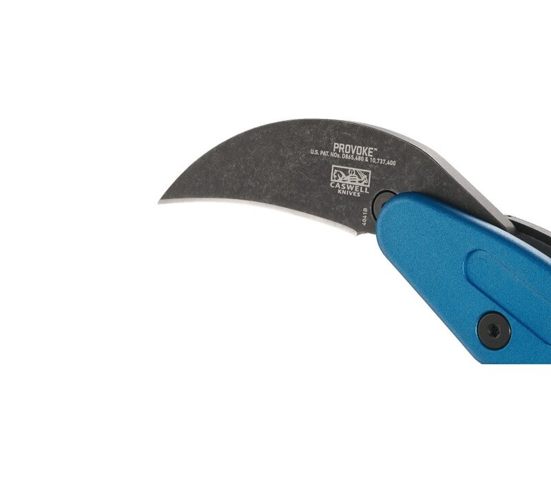 CRKT Provoke Karambit, Blue Grivory, 1.4116 Steel