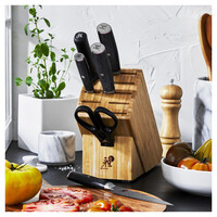 Zwilling, Miyabi, Kaizen II 7pc Knife Block Set, Bamboo