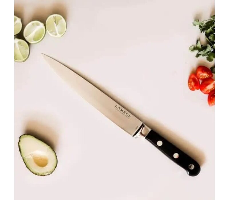 Lamson, Walnut Series 8″ Premier Forged Carving Knife