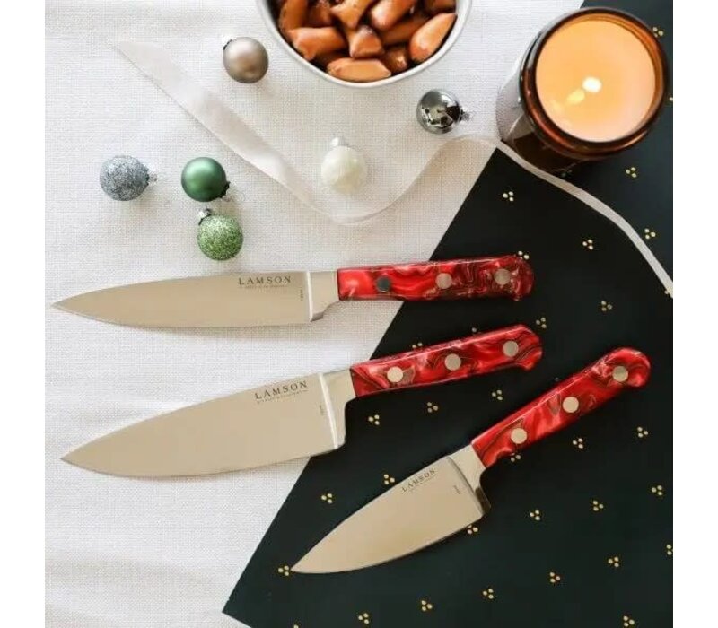 Lamson, Midnight Series 6″ Premier Forged Chef’s Knife