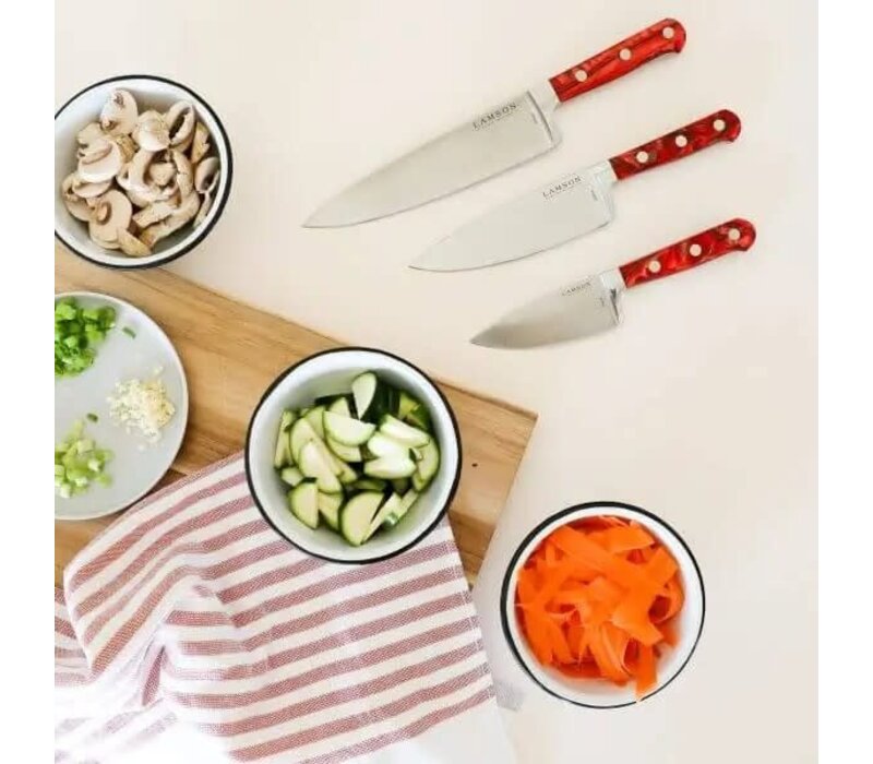 Lamson, Midnight Series 6″ Premier Forged Chef’s Knife