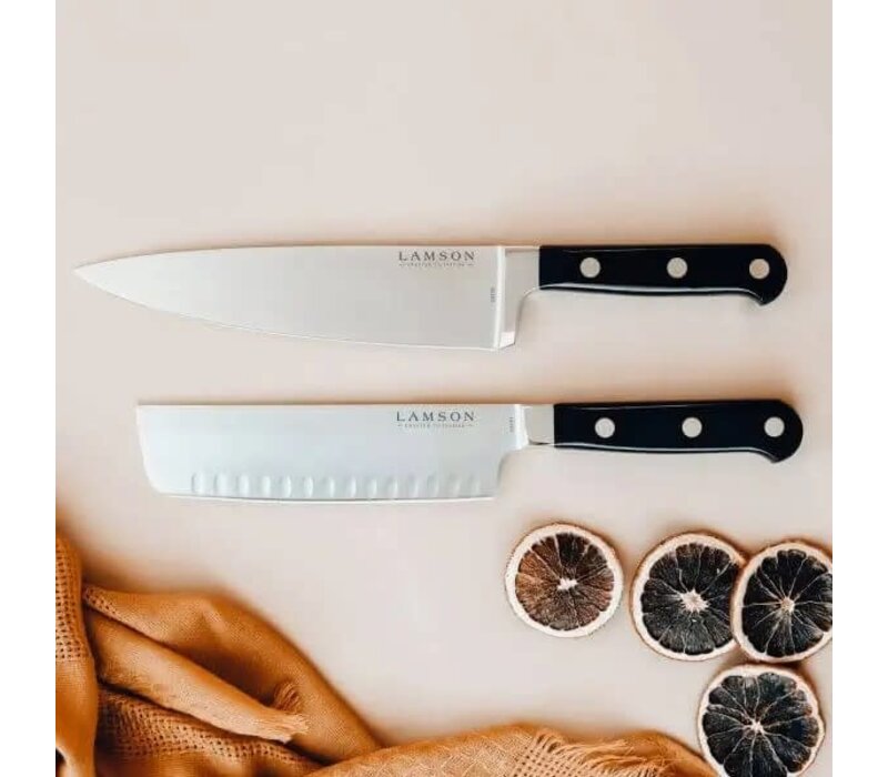 Lamson, Midnight Series 8″ Premier Forged Chef’s Knife