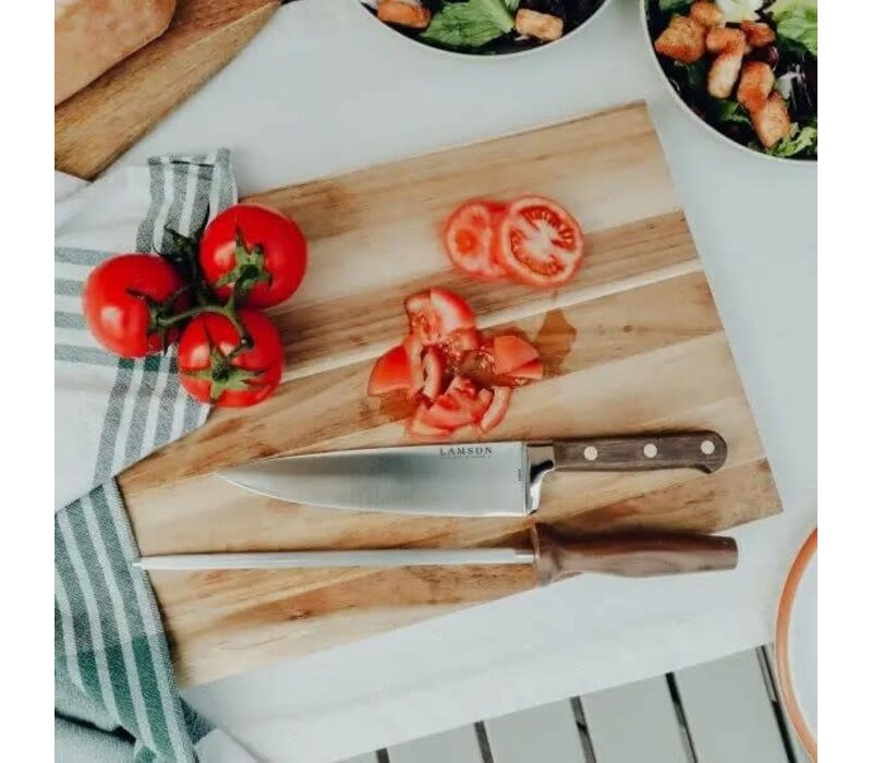 Lamson, Midnight Series 8″ Premier Forged Chef’s Knife