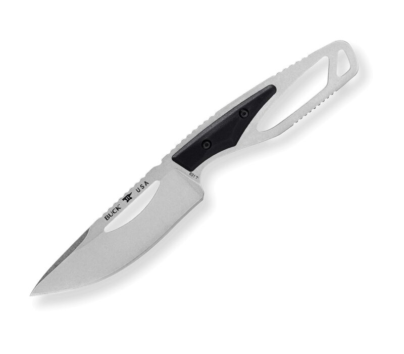(Discontinued) Buck PakLite Field Knife, Green Micarta, CPM-S35VN Steel