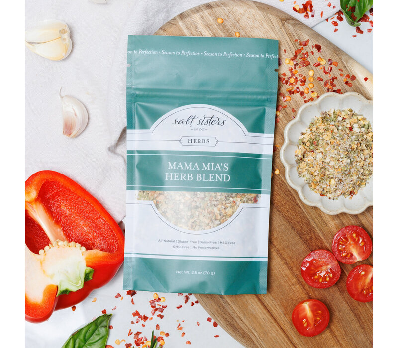 Salt Sisters Mama Mia's Herb Blend 2.5 oz