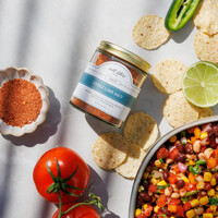Salt Sisters, Chile Lime Infused Sea Salt 4oz