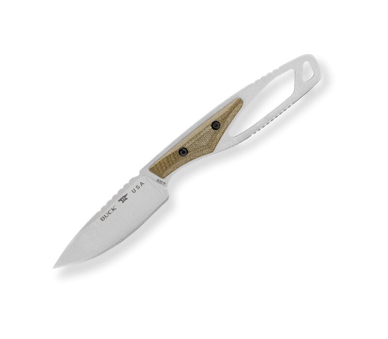 Buck PakLite Cape Knife, Green Micarta, CPM S35VN