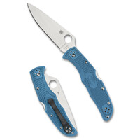 Spyderco Endura 4 Blue FRN Lightweight Handle, Plain Edge VG10
