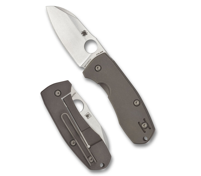 Spyderco, Techno 2 Titanium and CTS-XHP