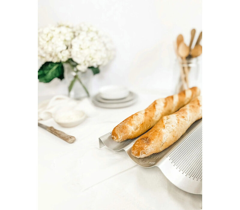 USA Pan, French Baguette Pan - 3 Loaves - 16 x 9 in.