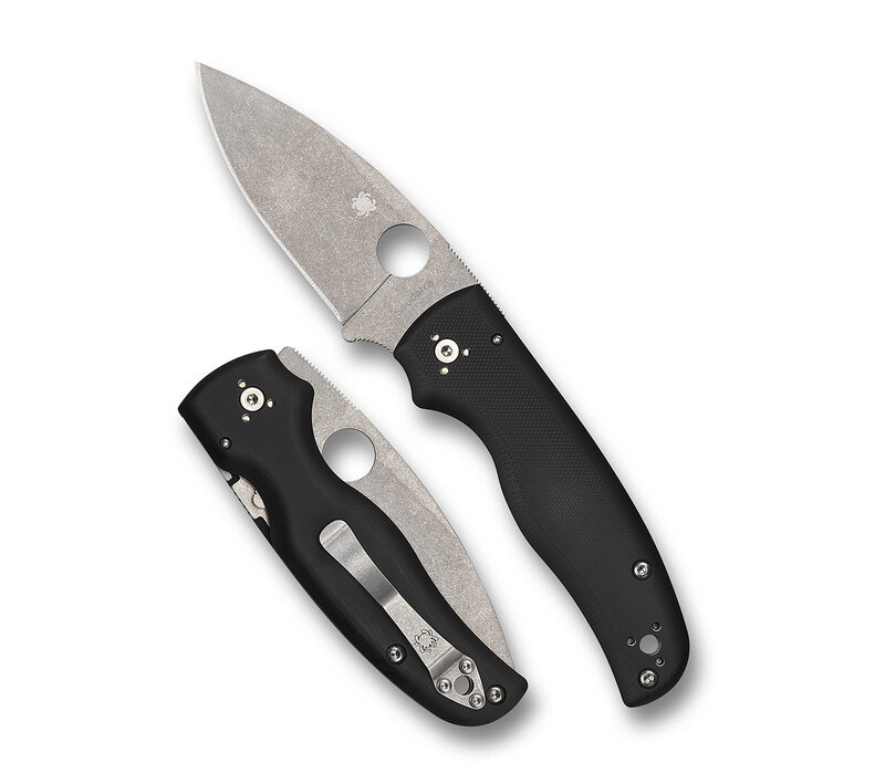 Spyderco Shaman Black G10 Handle, CPM S30VN Blade