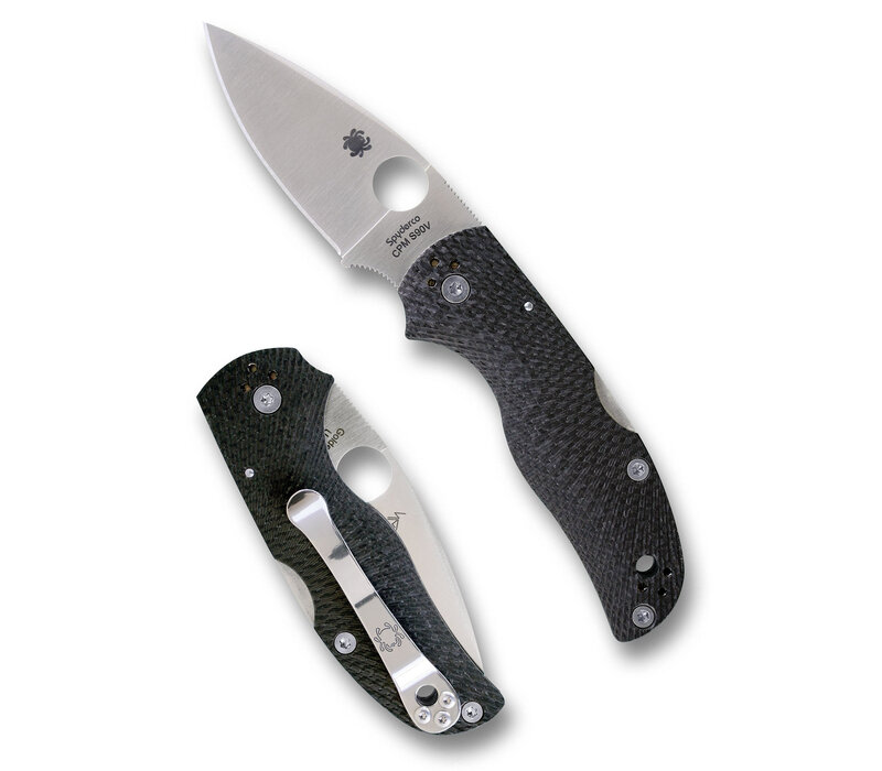 Spyderco, Native 5 Fluted Carbon Fiber and CPM S90V