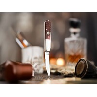 Boker, Barlow Brown Checkered Bone, D2