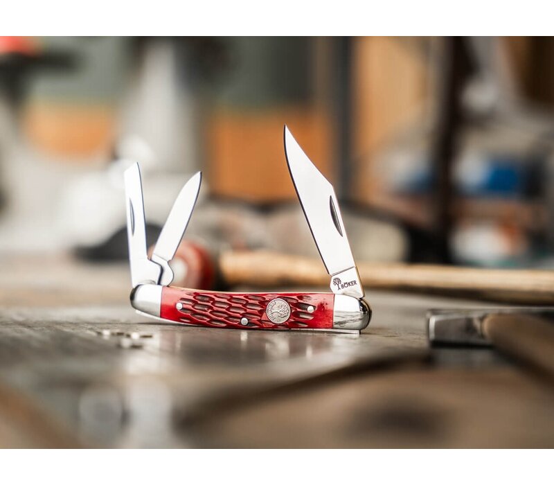Boker, Traditional Series 2.0 Whittler Jig Red Bone, D2