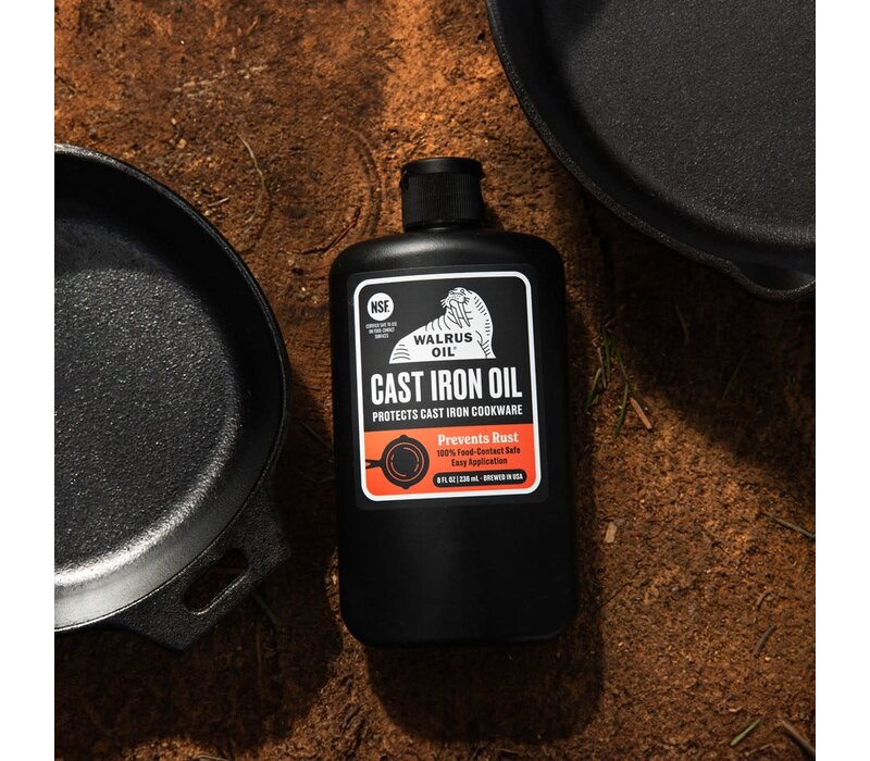 Walrus Oil, Cast Iron Oil 8oz