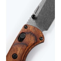 Benchmade Slipridge, Stabilized Wood Handle, Magnacut Steel
