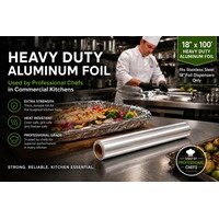 ChicWrap Refill Roll Aluminum Foil- 18"x100"