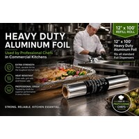 ChicWrap Refill Roll Aluminum Foil- 18"x100"