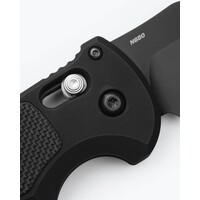 Benchmade Auto Triage Serrated, N680 Steel, Aluminum with G10 Inlay