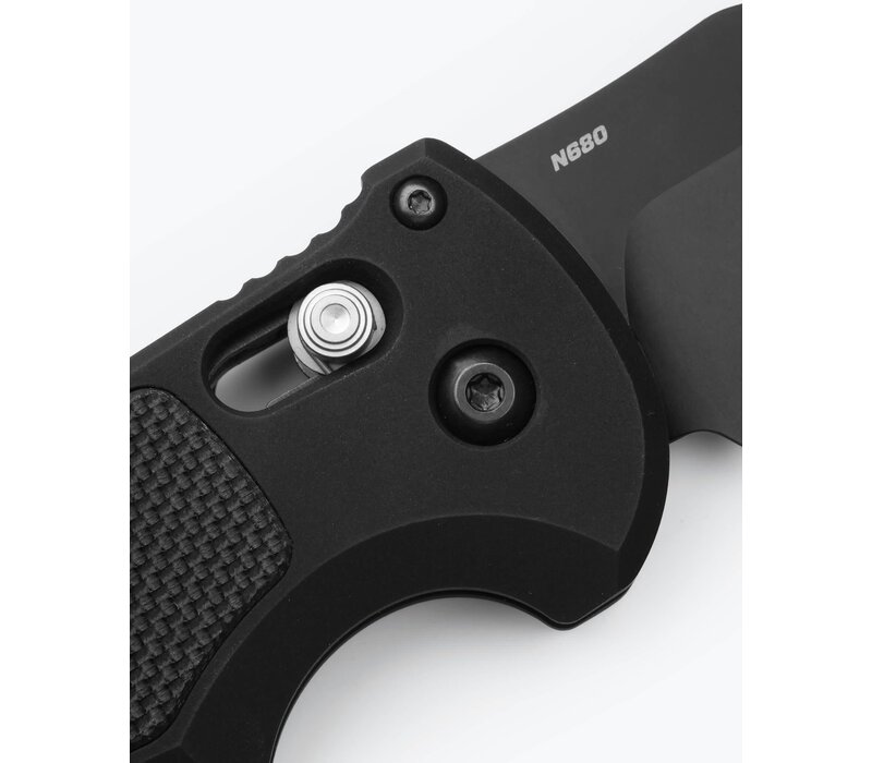 Benchmade Auto Triage Serrated, N680 Steel, Aluminum with G10 Inlay