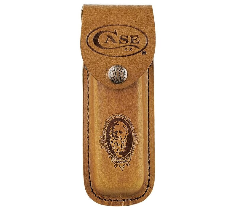 Case Cutlery Large Leather Sheath- Brown