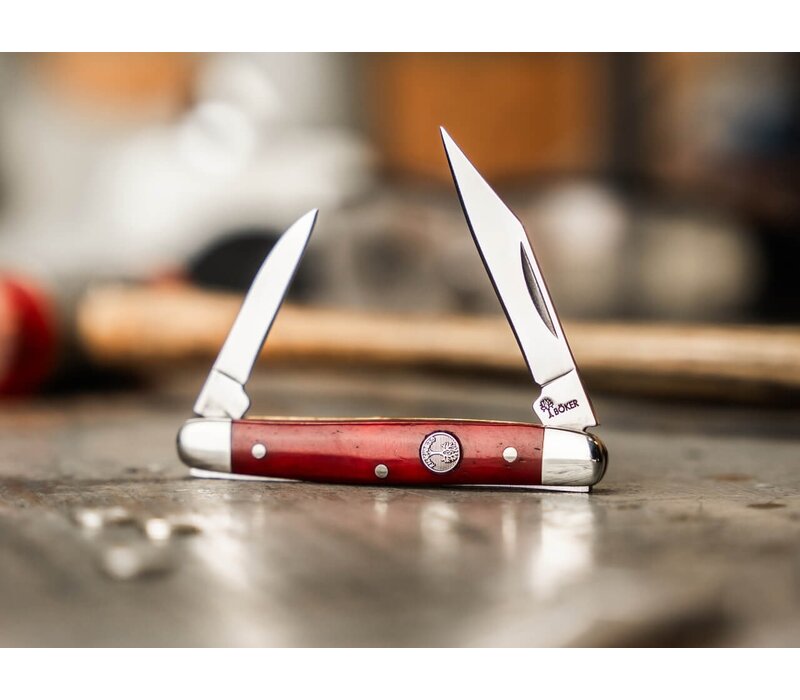 Boker, Traditional Series 2.0 Small Pen Knife Smooth Red Bone