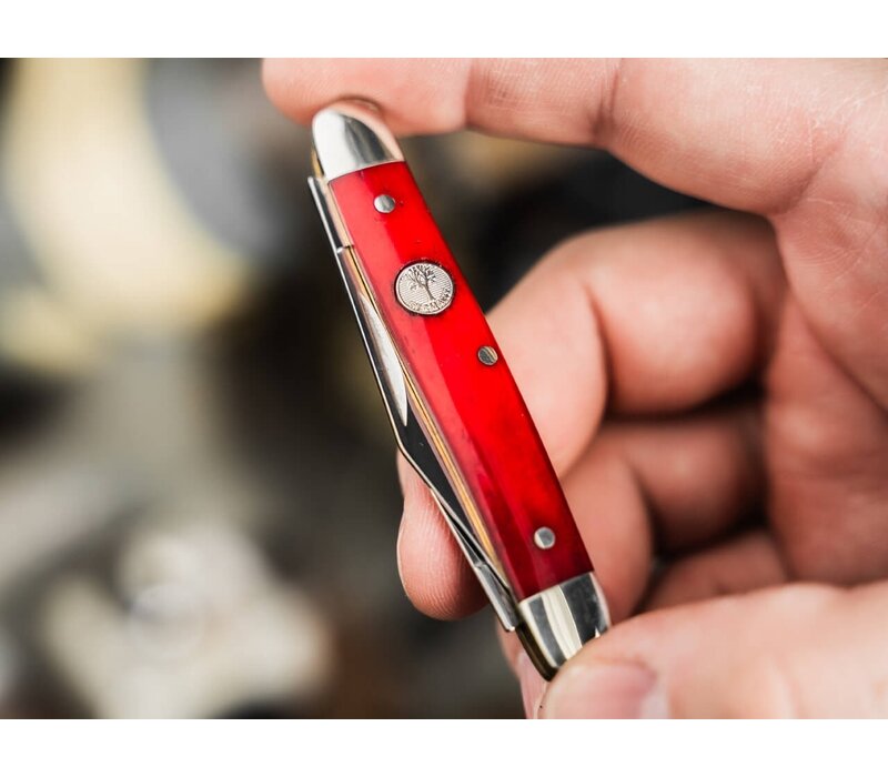 Boker, Traditional Series 2.0 Small Pen Knife Smooth Red Bone