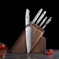 Cangshan, Thomas Keller 7pc Block Set White Handle