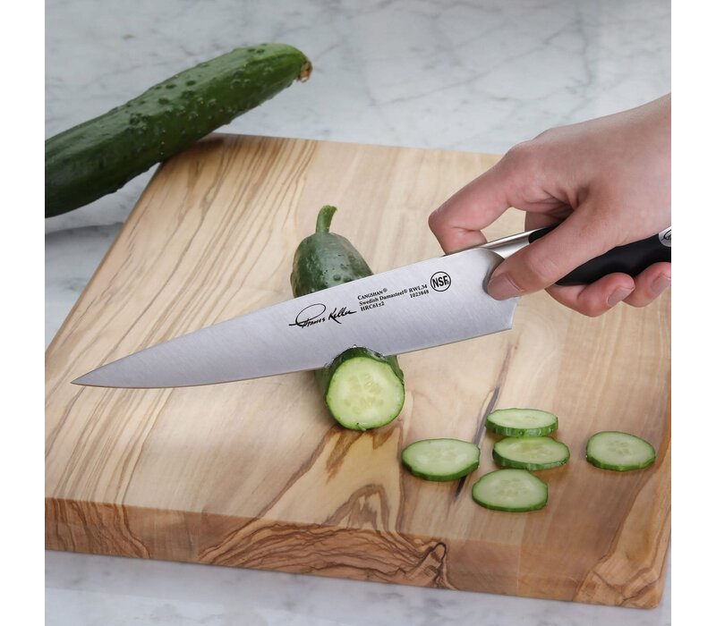 Cangshan Thomas Keller Signature Collection 7" Utility Knife in Walnut Box- White
