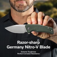 CIVIVI Regulatron Flipper Micarta Handle