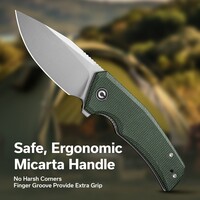 CIVIVI Regulatron Flipper Micarta Handle