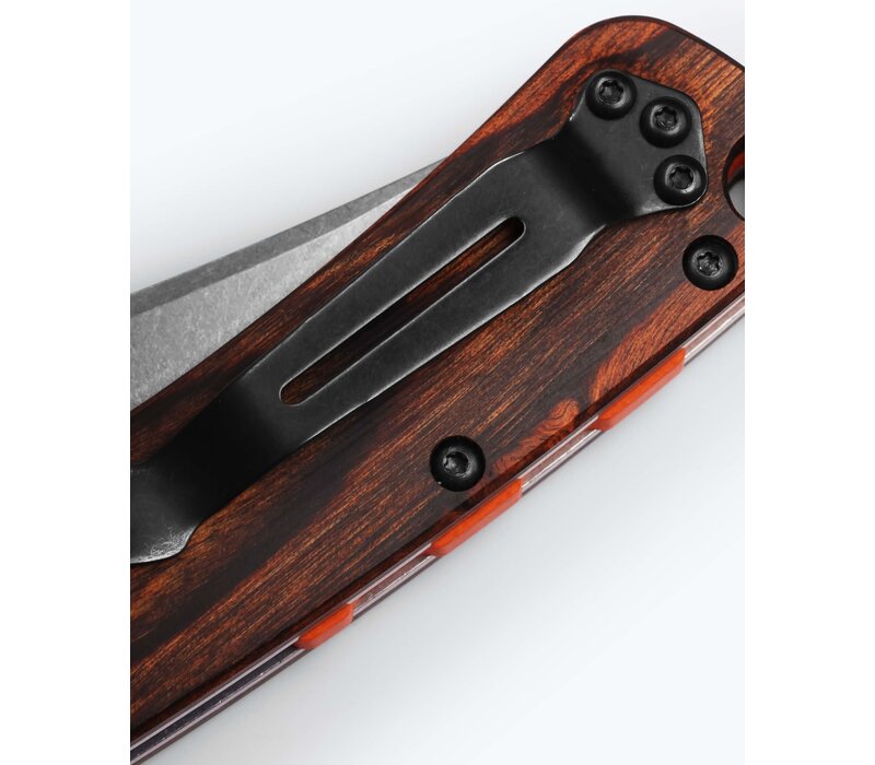 Benchmade, Crooked River CPM S30V, Wood & Aluminum Handle