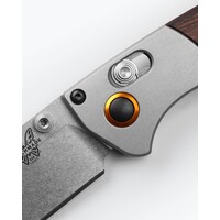 Benchmade Mini Crooked River, CPM S30V, Wood & Aluminum Handle