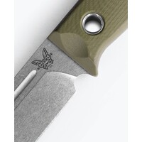 Benchmade, Bushcrafter, OD Green G10 Drop Point, CPM S30V