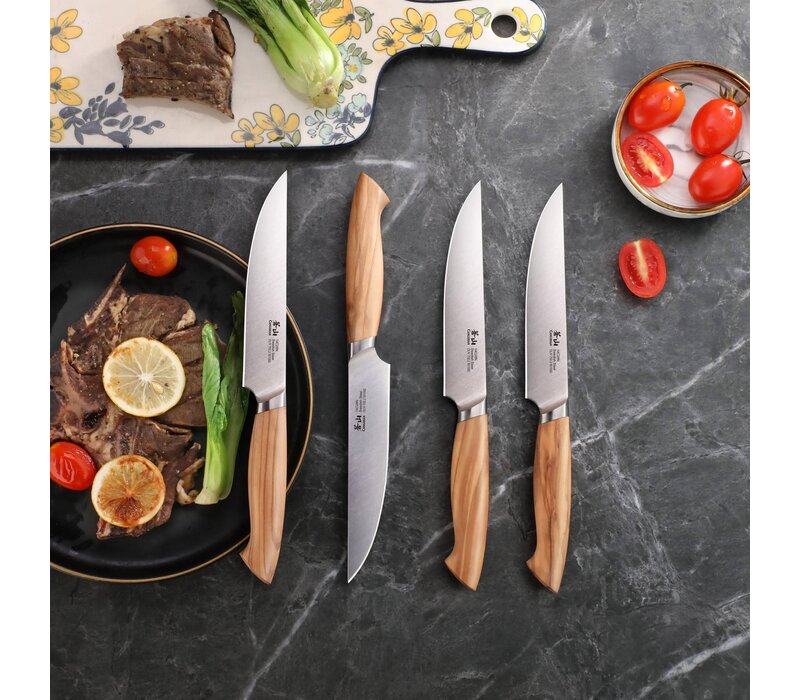 Cangshan, OLIV Series 4pc Steak Knife Set