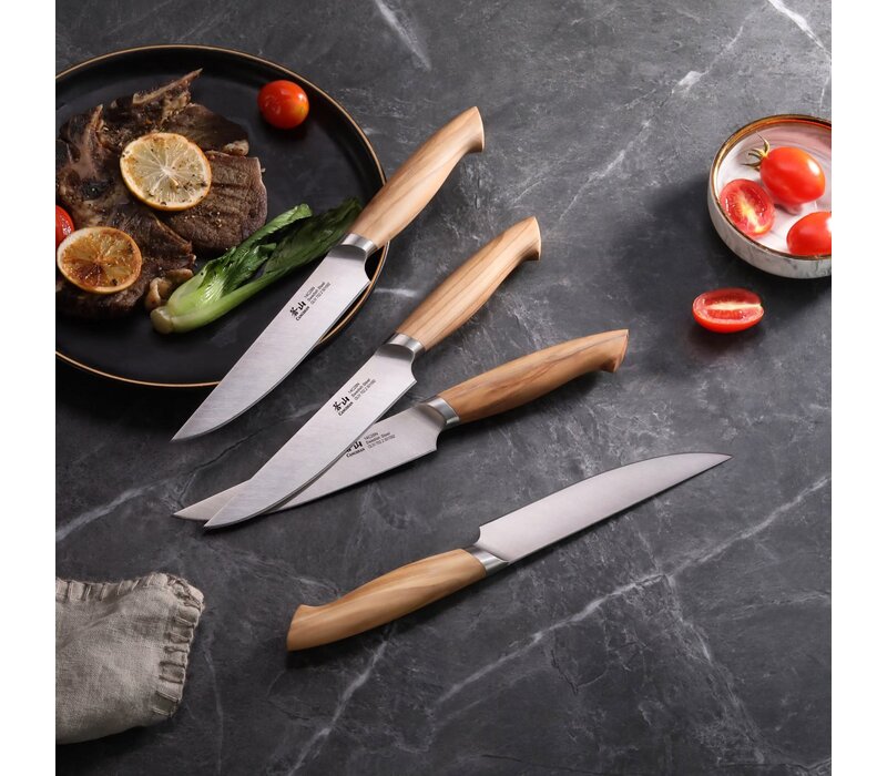 Cangshan, OLIV Series 4pc Steak Knife Set