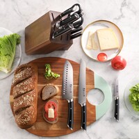 Cangshan, HELENA 8pc Knife Block Set, Black