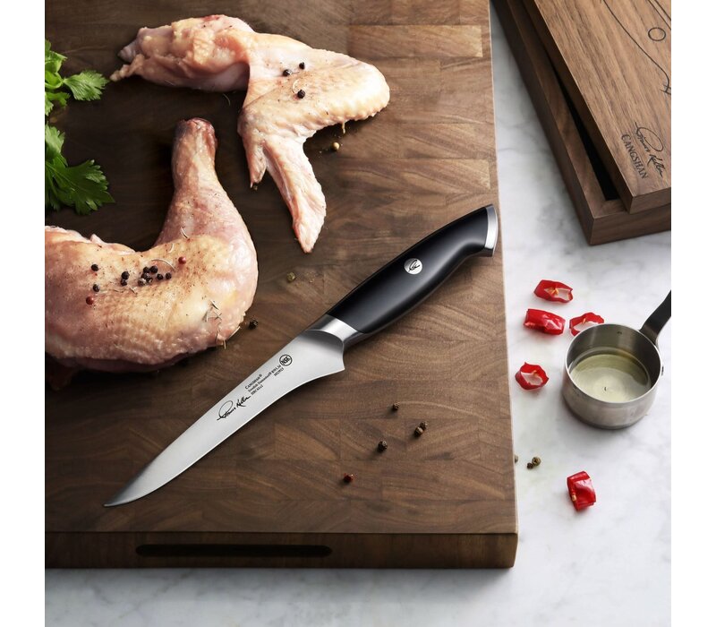 Cangshan, Thomas Keller 6" Boning Knife with Walnut Box